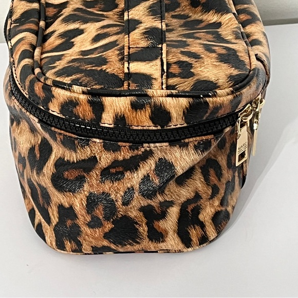 Marc New York Andrew Marc Leopard Cosmetic Toiletry Bag - Picture 5 of 10